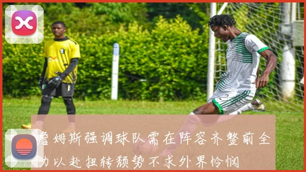 詹姆斯强调球队需在阵容齐整前全力以赴扭转颓势不求外界怜悯